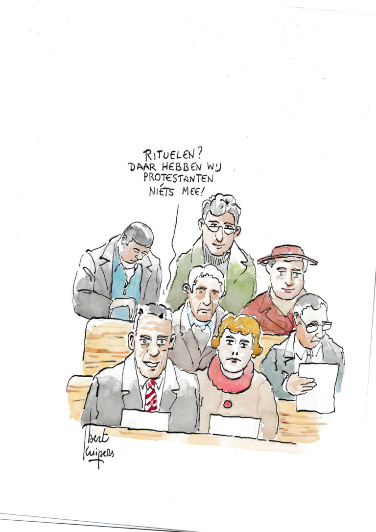 Rituelen daar hebben protestanten..