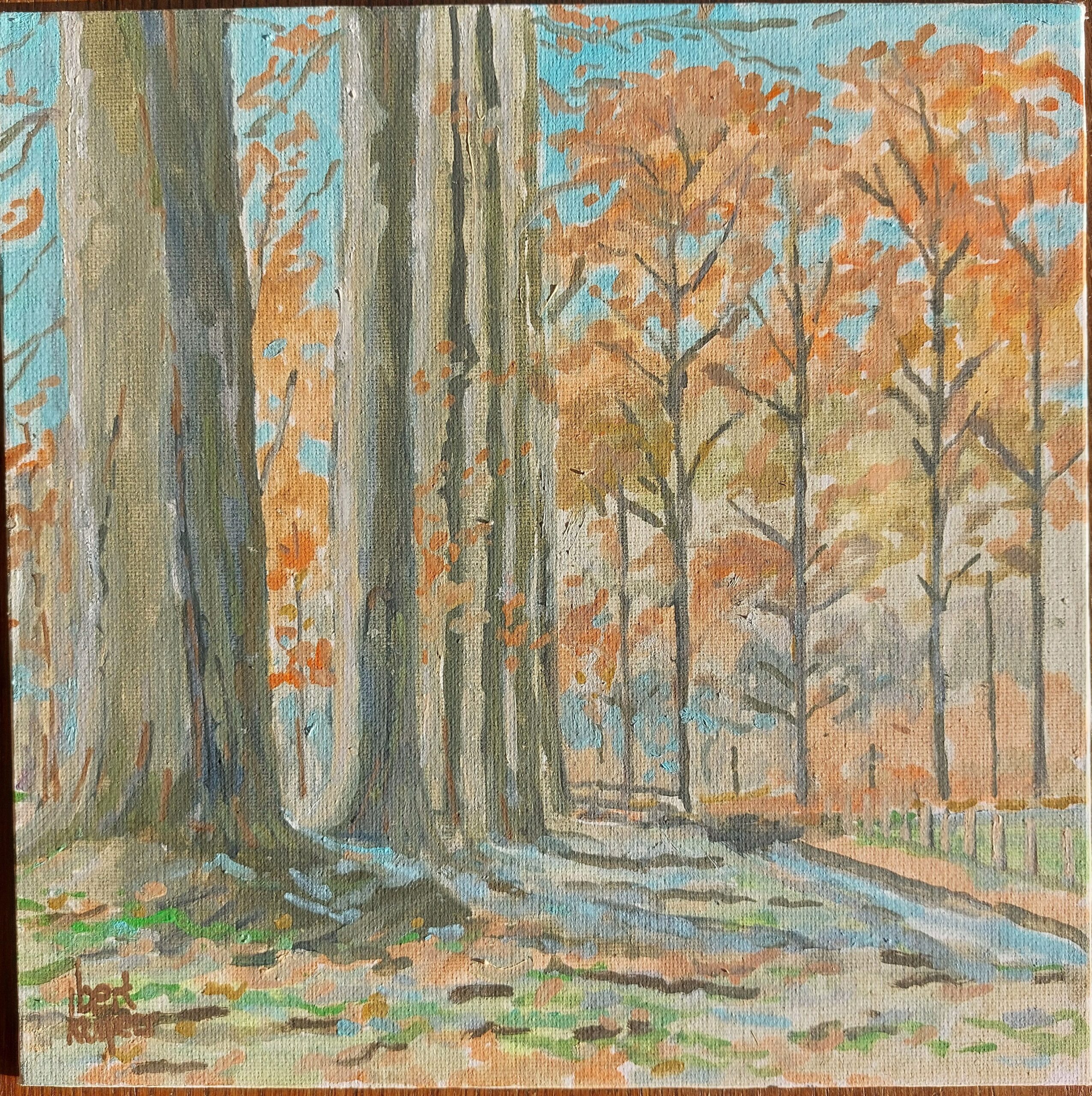 Langs de Mark in de herfst